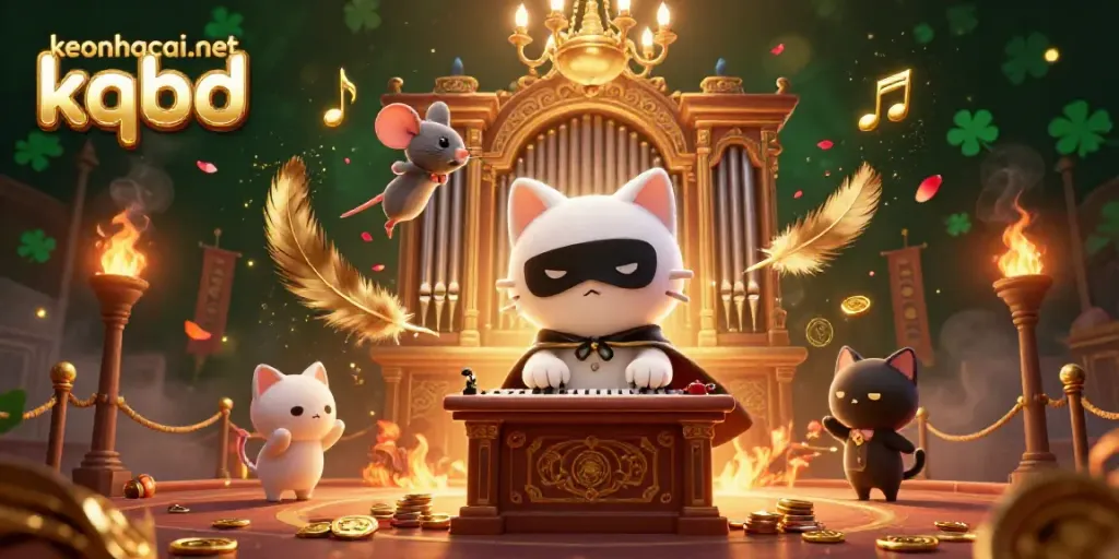 Engage with thrilling gameplay at keonhacai.net kqbd featuring a dynamic casino scene with interactive characters and rich elements.