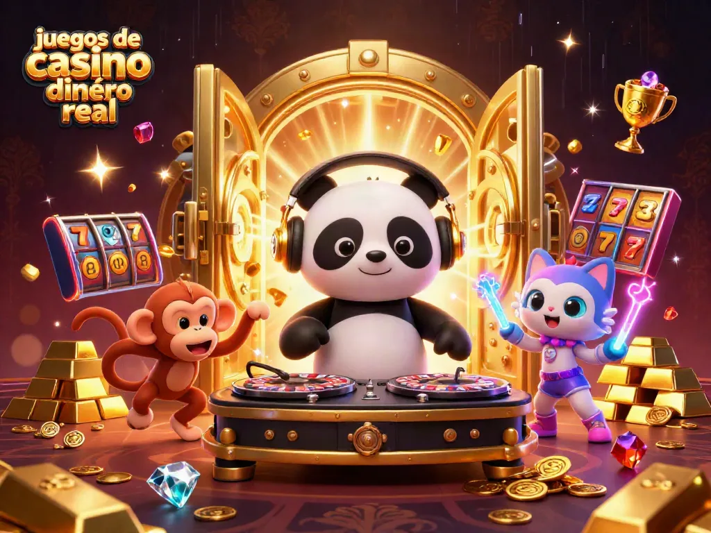 Juega en juegos de casino dinero real y disfruta de la diversión en un ambiente vibrante y colorido.