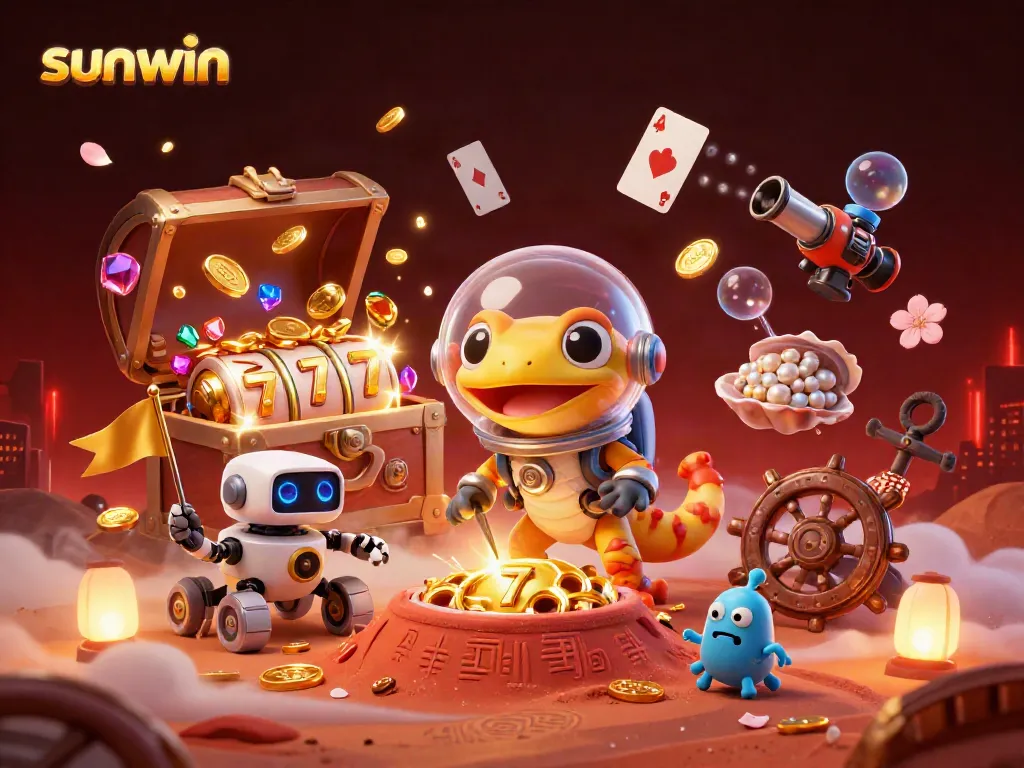 Unleash winning strategies on Sunwin's vibrant gaming platform filled with dynamic gaming visuals.